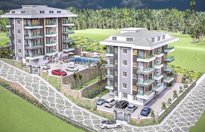 Advantageously Located Alanya Apartments with Nature Views 5