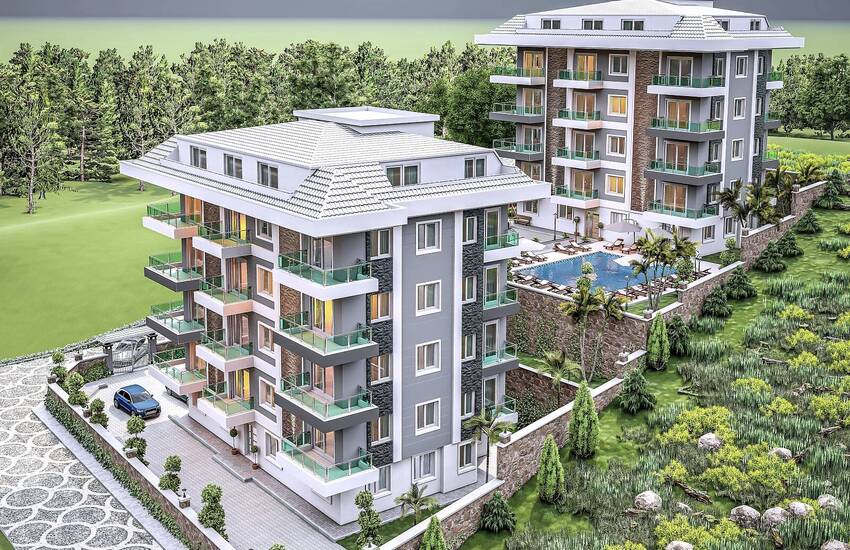 Advantageously Located Alanya Apartments with Nature Views 1