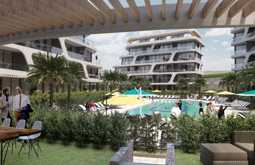 Alanya Vastgoed In Een Complex Met Rijke Faciliteiten 7