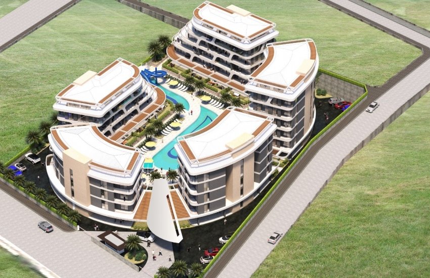 Alanya Vastgoed In Een Complex Met Rijke Faciliteiten 10