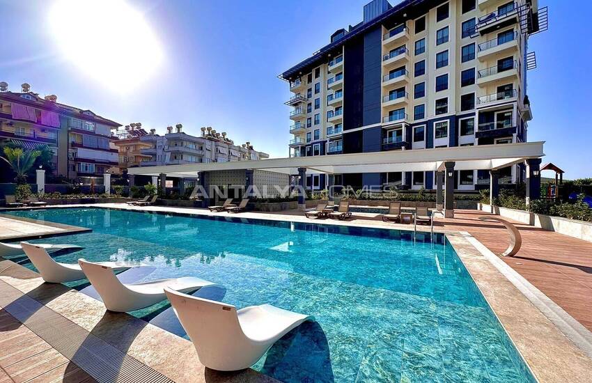 Magnifiques Appartements Vue Sur Ville À Vendre À Alanya