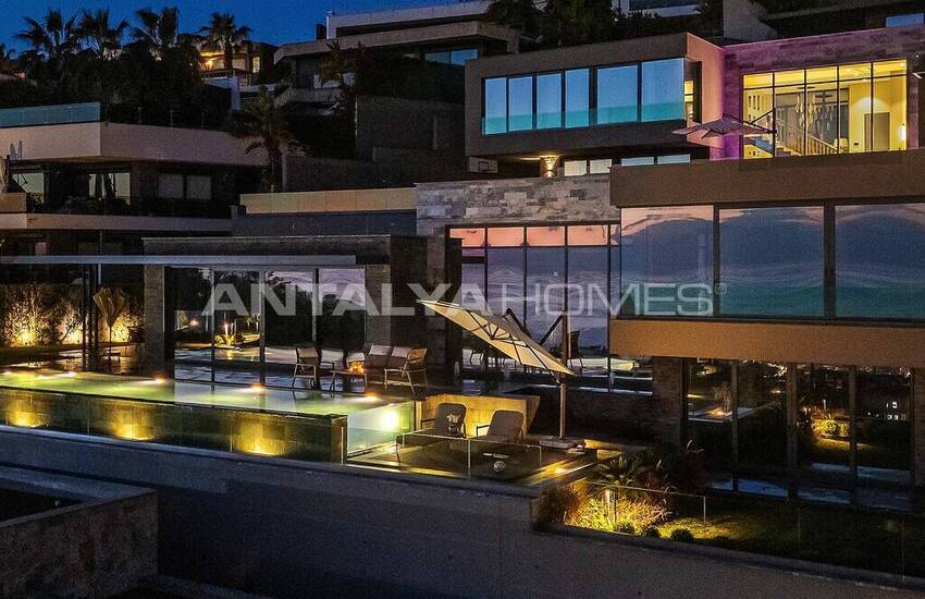 Samtida Designade Villor Med Havsutsikt I Alanya Centrum 5