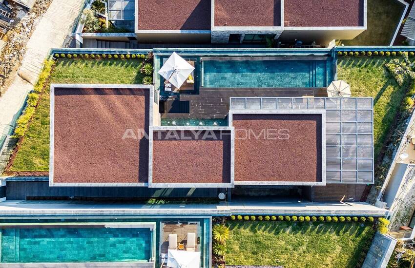 Samtida Designade Villor Med Havsutsikt I Alanya Centrum 3