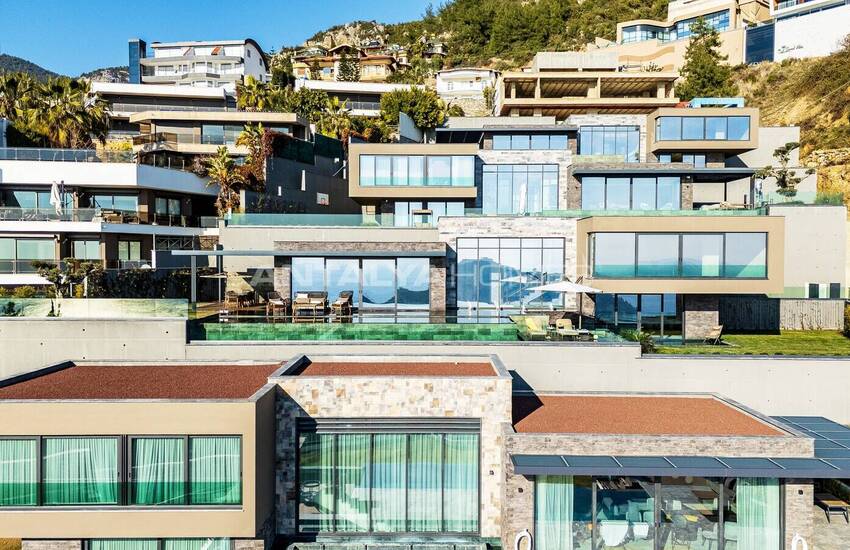 Samtida Designade Villor Med Havsutsikt I Alanya Centrum 2