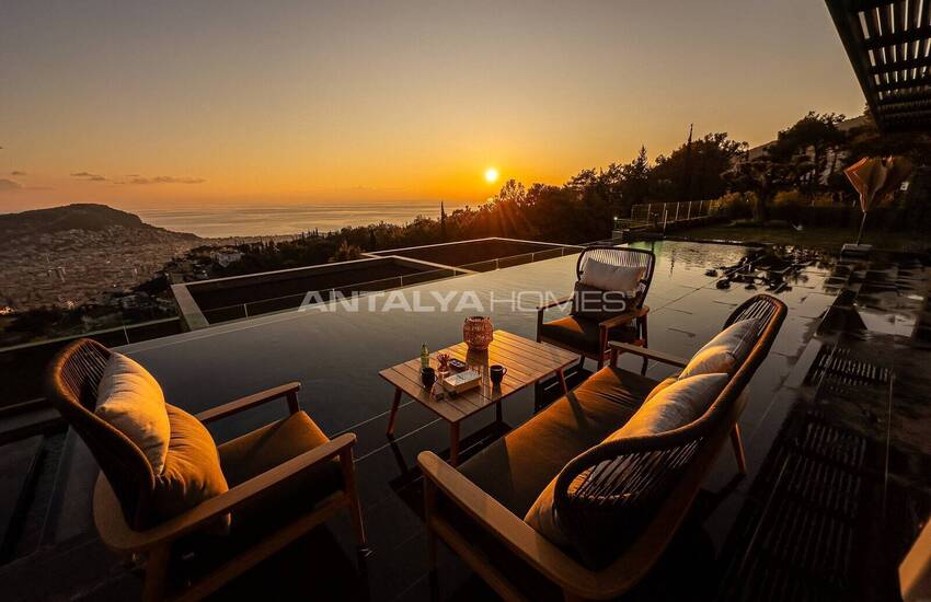 Villas Modernes Avec Vue Sur Mer Au Centre D'alanya 3