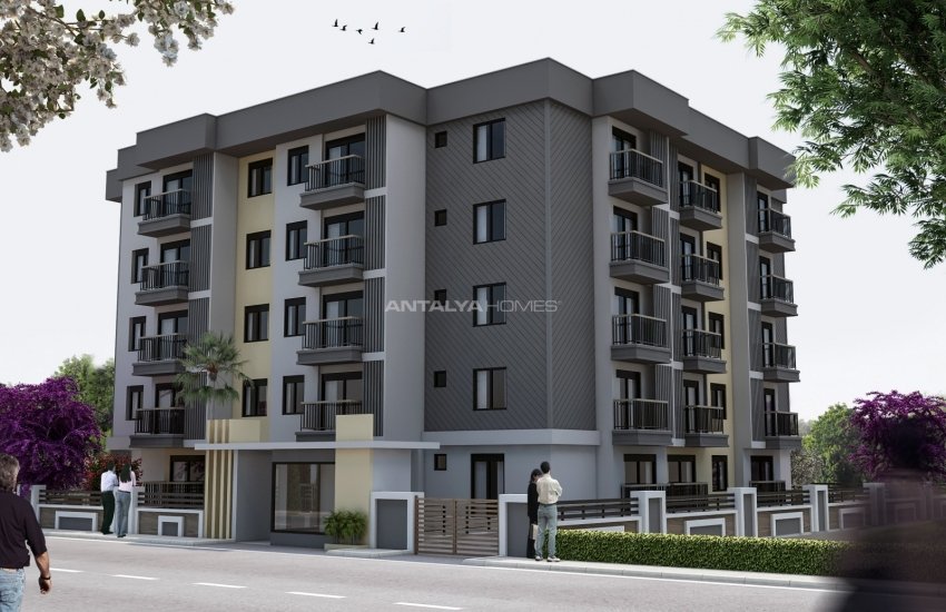 Brand New Antalya Apartments with 1 or 2 Bedrooms in Kepez 2