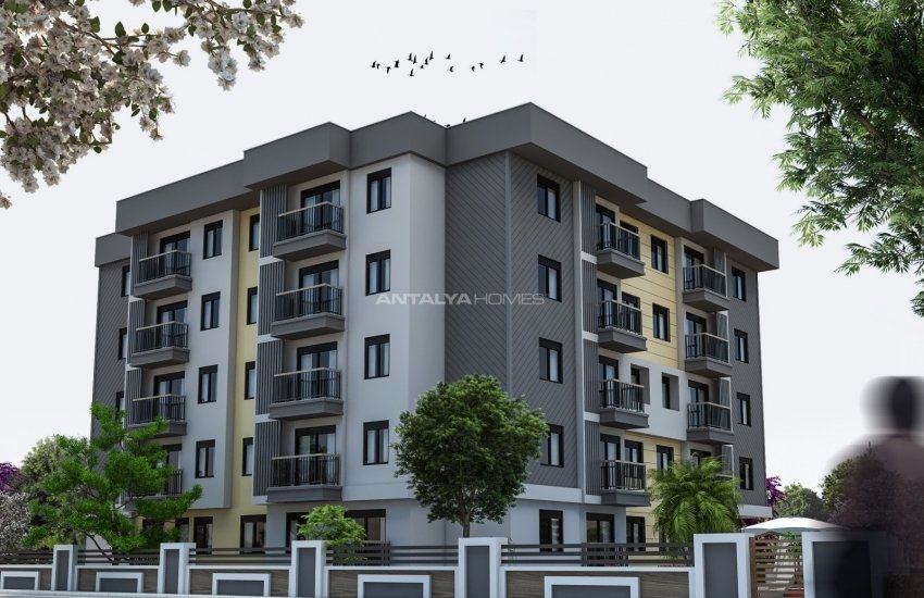 Brand New Antalya Apartments with 1 or 2 Bedrooms in Kepez 3