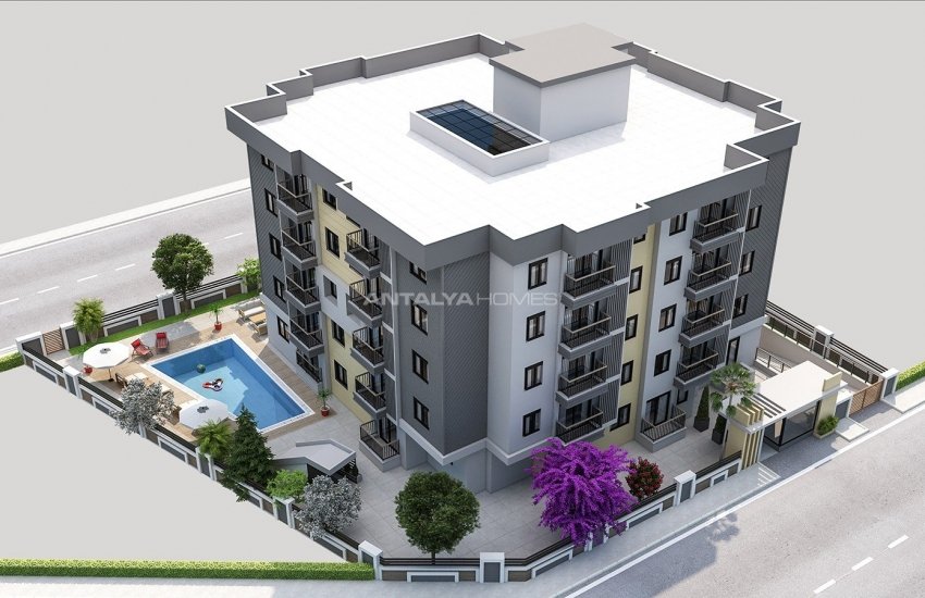 Brand New Antalya Apartments with 1 or 2 Bedrooms in Kepez 1