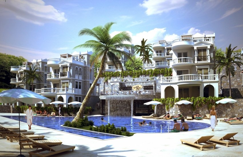 Triplex Detached Villas with Private Pool in Alanya Konakli 17