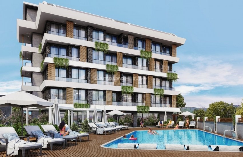 Nieuwbouw Appartementen Met Zwembad In Alanya Oba 4