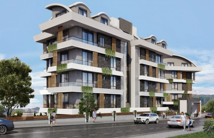 Nieuwbouw Appartementen Met Zwembad In Alanya Oba 7