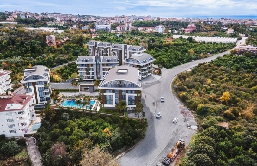 Nieuwbouw Appartementen Met Zwembad In Alanya Oba 1