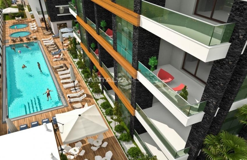 Квартиры в Алании в Комплексе со Всеми Удобствами 1