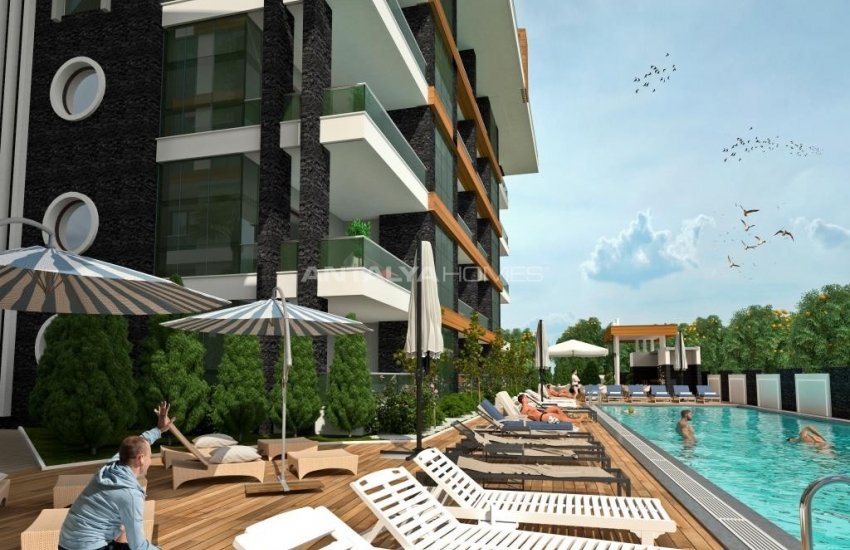 Квартиры в Алании в Комплексе со Всеми Удобствами 2