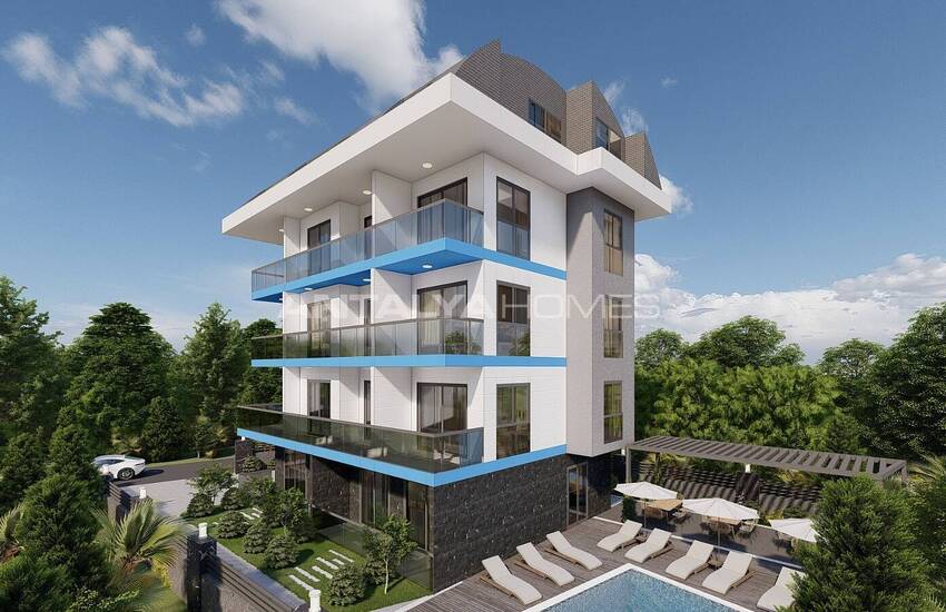 Brand New Properties Near the Sea in Alanya Konakli 1