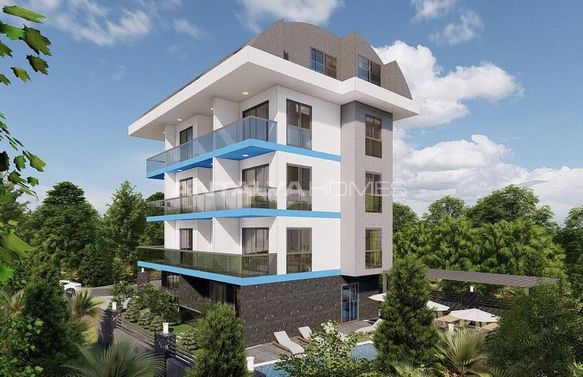Brand New Properties Near the Sea in Alanya Konakli 3