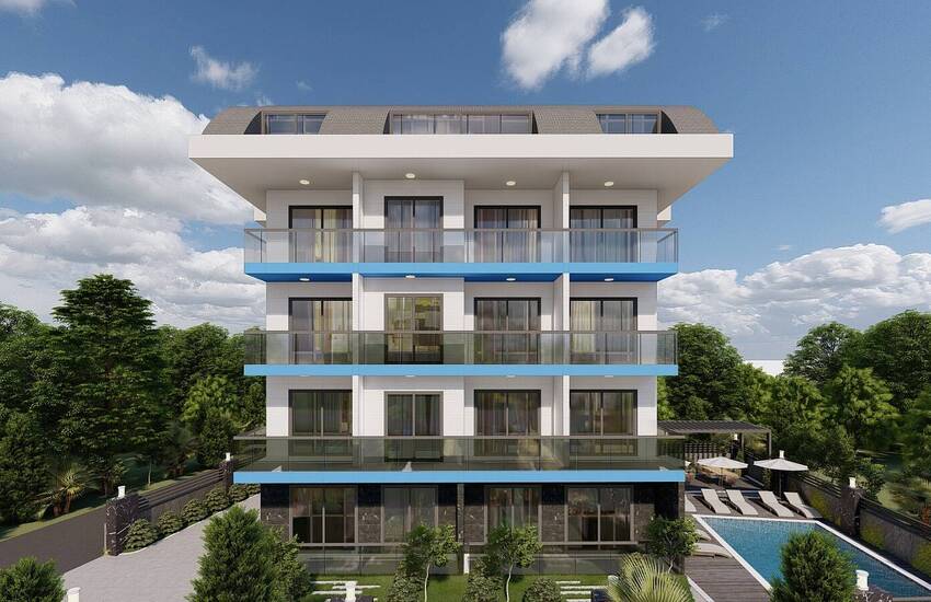 Brand New Properties Near the Sea in Alanya Konakli