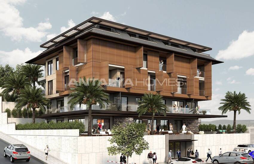 Appartements Bien Situés Dans Un Complexe À Alanya 8