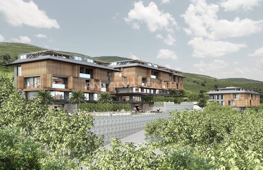 Alanya'da Lüks Site İçinde Avantajlı Konumda Daireler 5