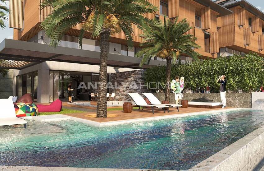 Alanya'da Lüks Site İçinde Avantajlı Konumda Daireler 3