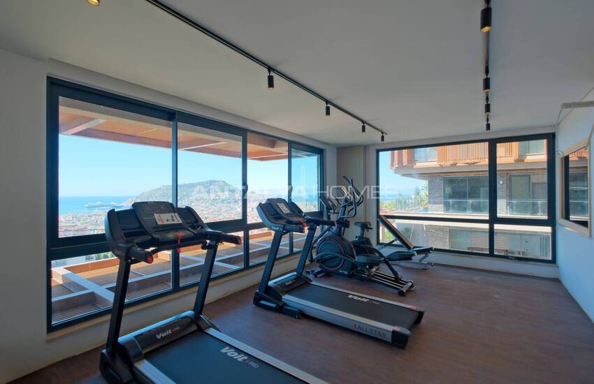 Advantageously Located Apartments in a Complex in Alanya 8
