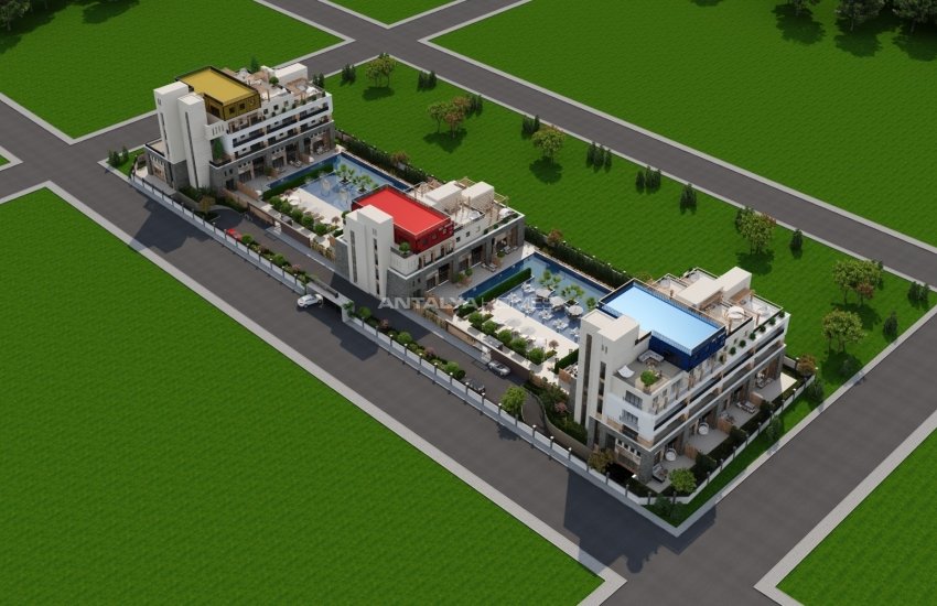 Modern Real Estate Within a Luxe Complex in Antalya Aksu 4
