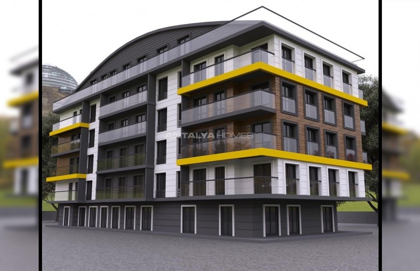 New Flats in a Tranquil and Decent Neighborhood in Antalya 6