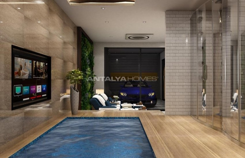 Роскошные Виллы с Современным Дизайном у Моря в Аланье 14