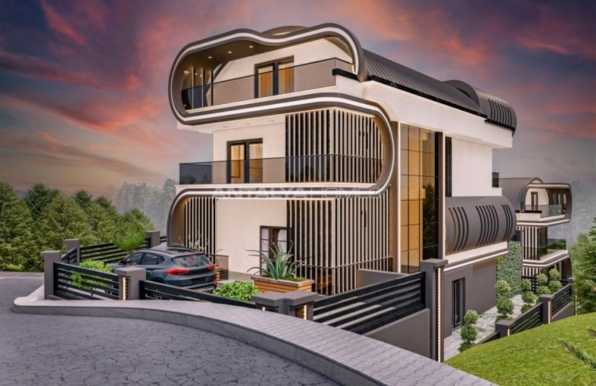 Роскошные Виллы с Современным Дизайном у Моря в Аланье 3