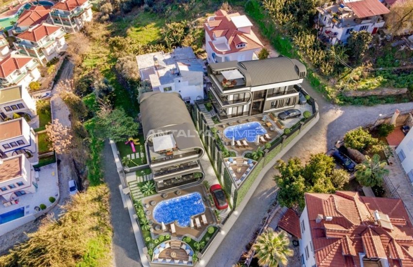 Роскошные Виллы с Современным Дизайном у Моря в Аланье 7