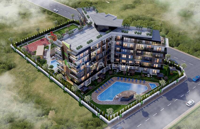 Modern Properties with High Quality of Life in Antalya Aksu