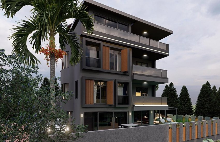 Triplex Villa with Affordable Price in Alanya Mahmutlar 1