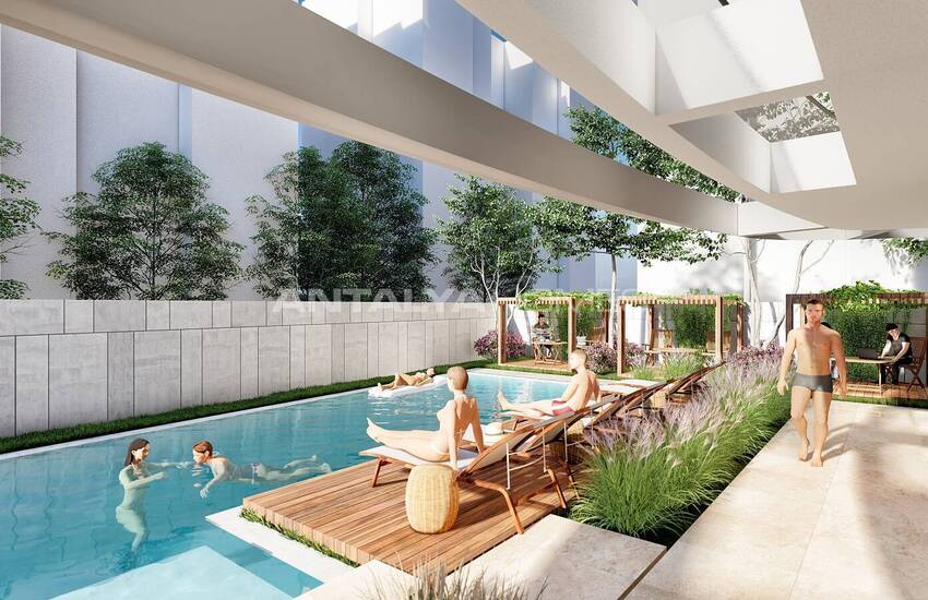 Luxury Apartments with Swimming Pools in Alanya Kleopatra 7