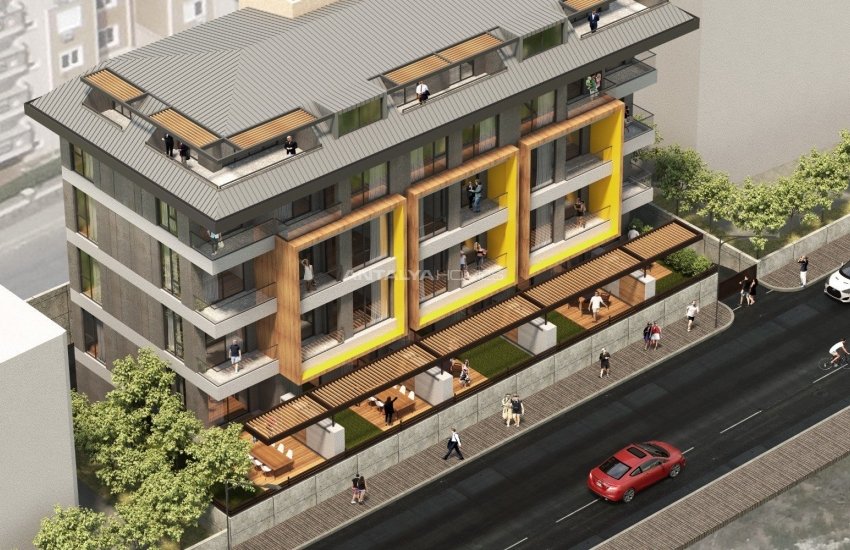 Centrally Located Apartments with Swimming Pool in Alanya 1