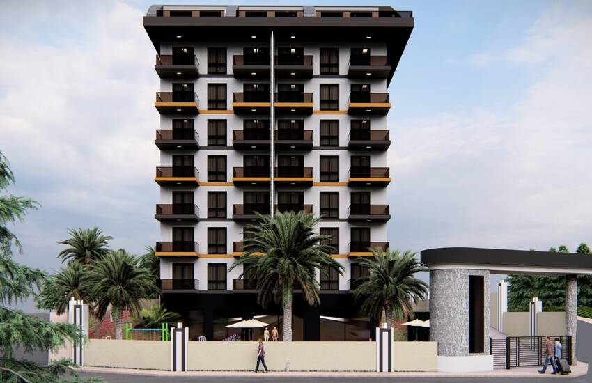 Apartments in a Luxury Residential Complex in Alanya Antalya