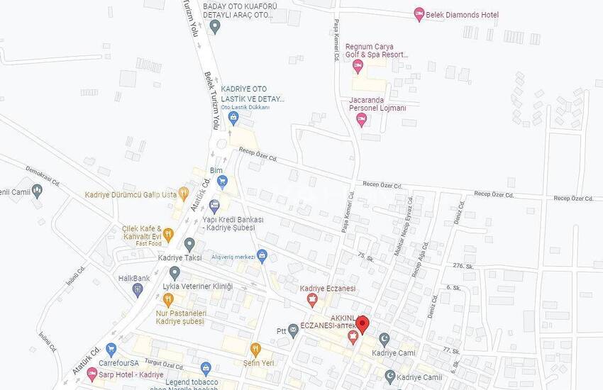 The Land with Investment Opportunity in Antalya Belek 3