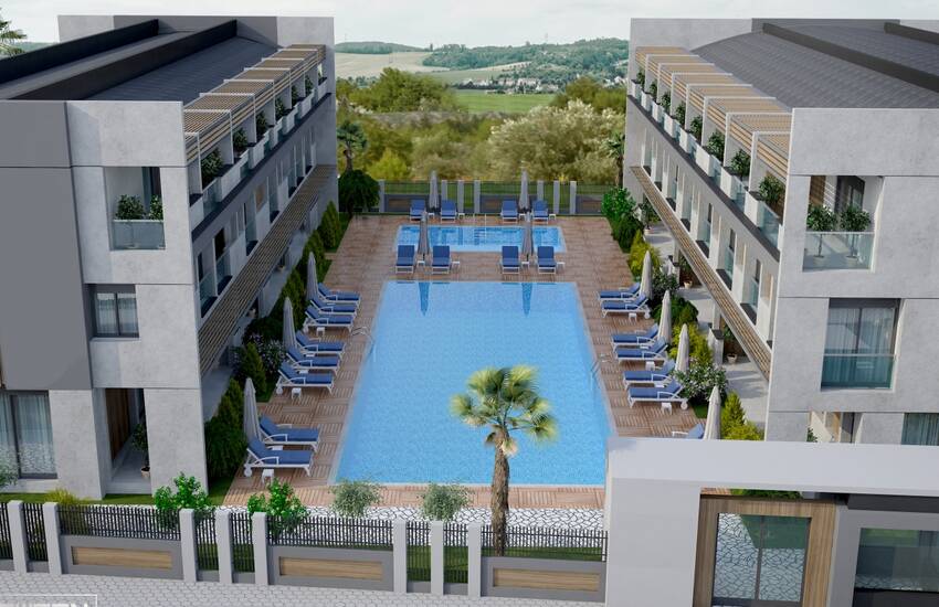 Flats in a Luxury Complex with Pools in Antalya Lara