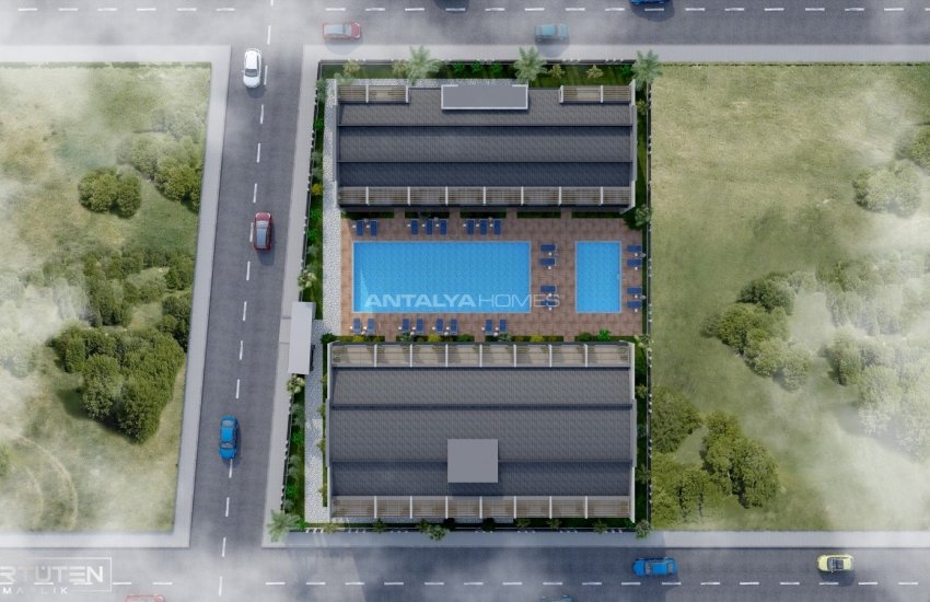 Flats in a Luxury Complex with Pools in Antalya Lara 8
