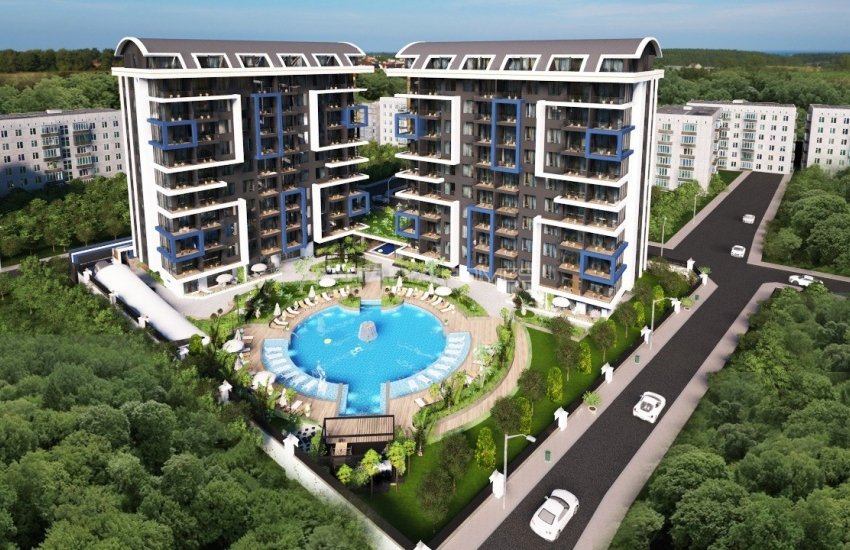 Chic Flats with Panoramic Sea and Castle Views in Alanya 2