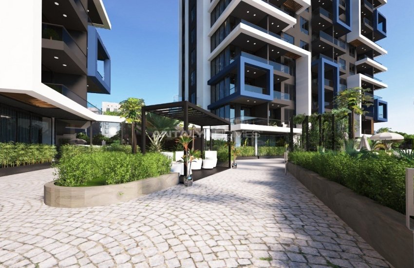 Chic Flats with Panoramic Sea and Castle Views in Alanya 3