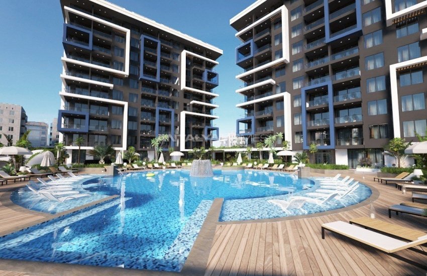 Chic Flats with Panoramic Sea and Castle Views in Alanya 7