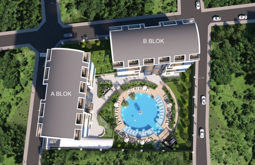 Chic Flats with Panoramic Sea and Castle Views in Alanya 10