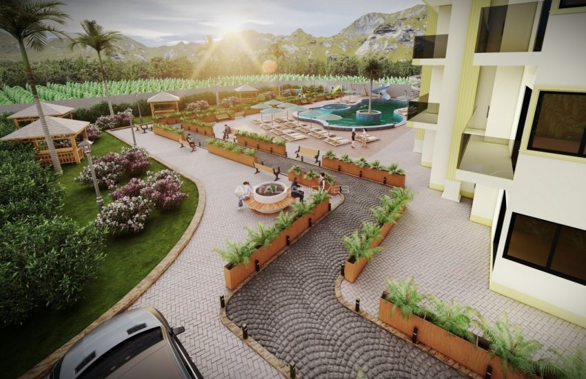 Luxurious Investment Apartments for Sale in Alanya Mahmutlar 3