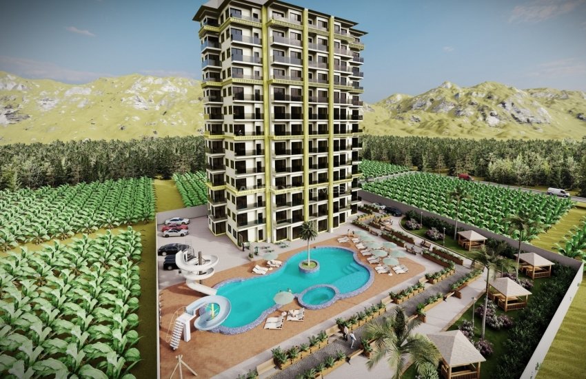 Luxurious Investment Apartments for Sale in Alanya Mahmutlar 5