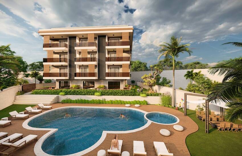 Appartements Concept Villa Avec Vue Sur Mer À Alanya