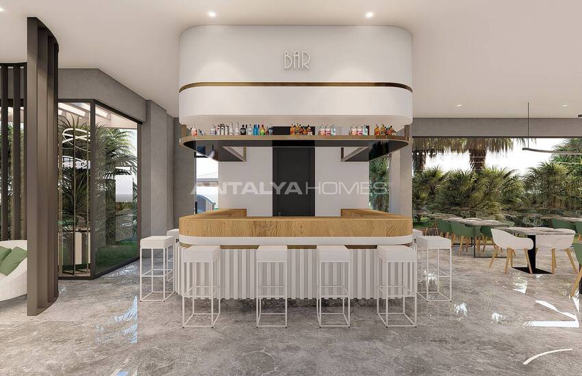 Modern Lägenheter Med Utsikt Över Medelhavet I Alanya Kestel 15
