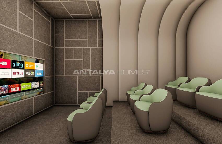 Modern Lägenheter Med Utsikt Över Medelhavet I Alanya Kestel 39