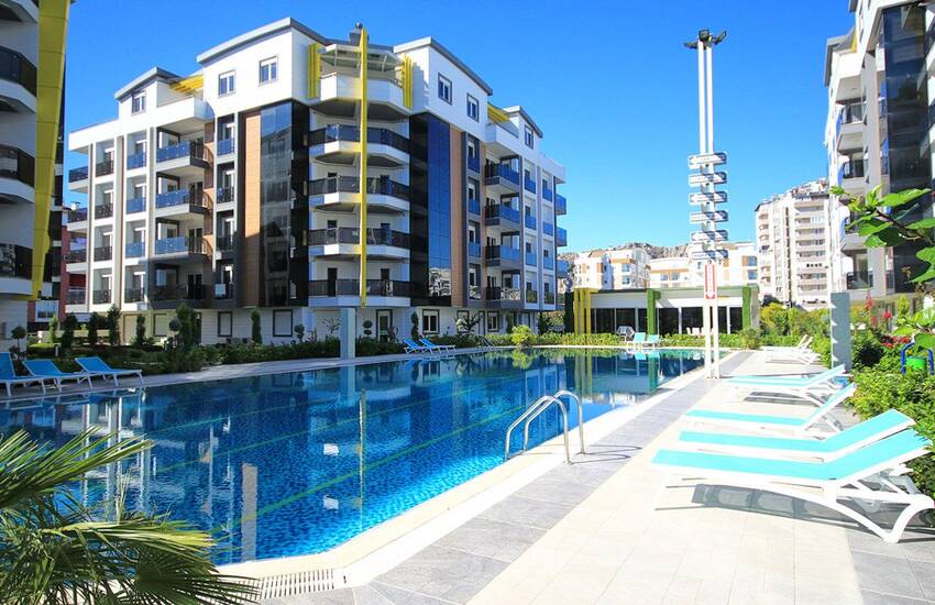 Wohnung In Einem Komplex Mit Reichen Features In Antalya