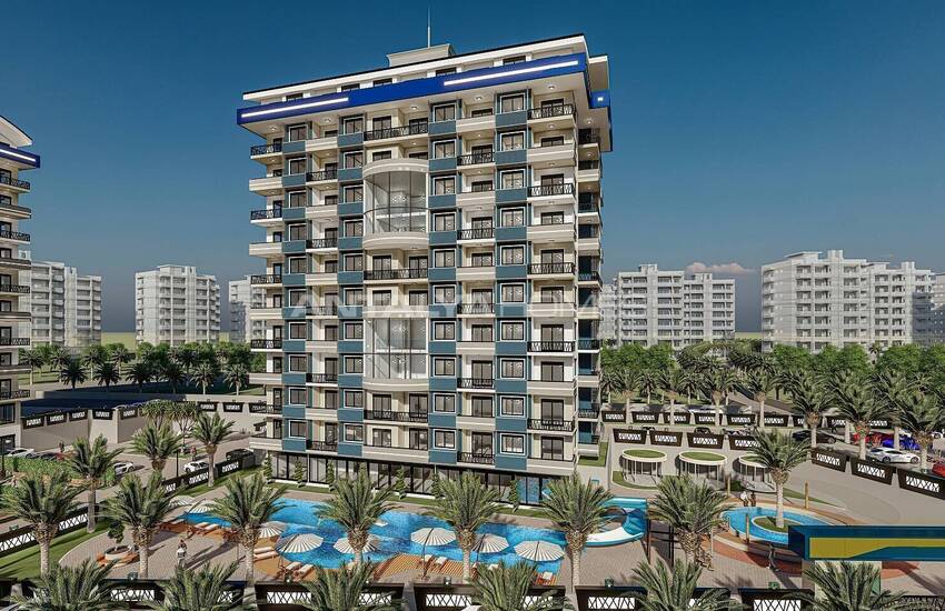 Alanya'da Zengin Özellikli Proje İçerisinde Lüks Daireler 4