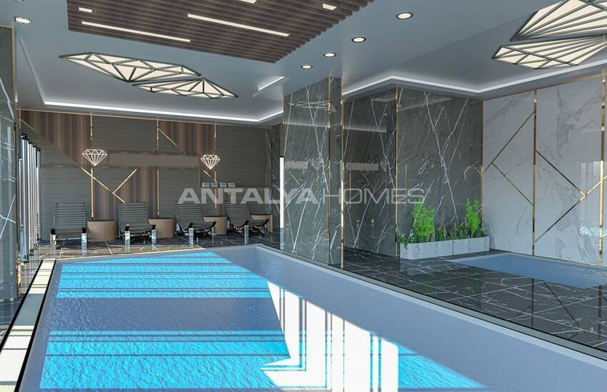 Alanya'da Zengin Özellikli Proje İçerisinde Lüks Daireler 7